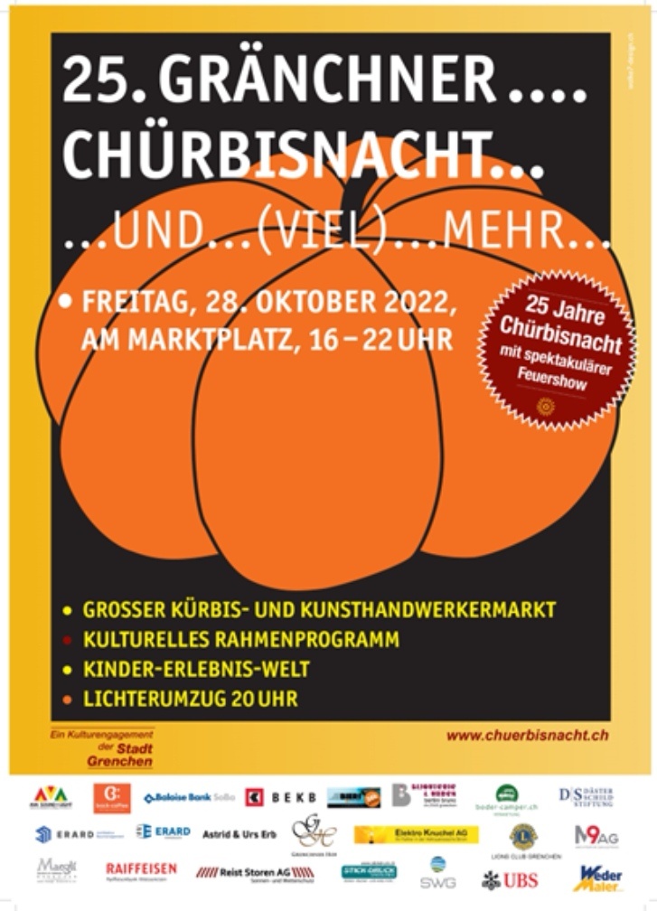 Plakat Chürbisnacht